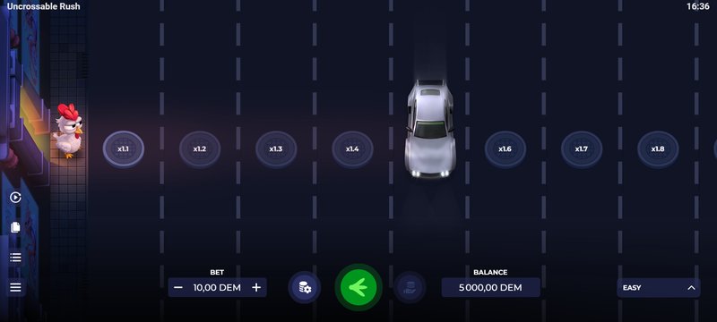 Découvrez l'excitation de l'Uncrossable Rush, le nouveau jeu d'Evoplay en ligne, uncrossable rush casino