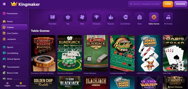 Kingmaker casino bonus a Italy
